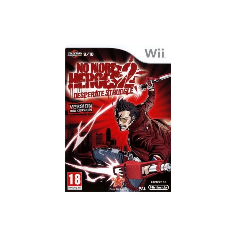 No More Heroes 2 Desperate Struggle Wii