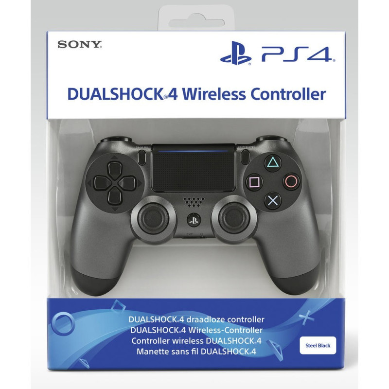 Manette DualShock 4 v2 Steel Black
