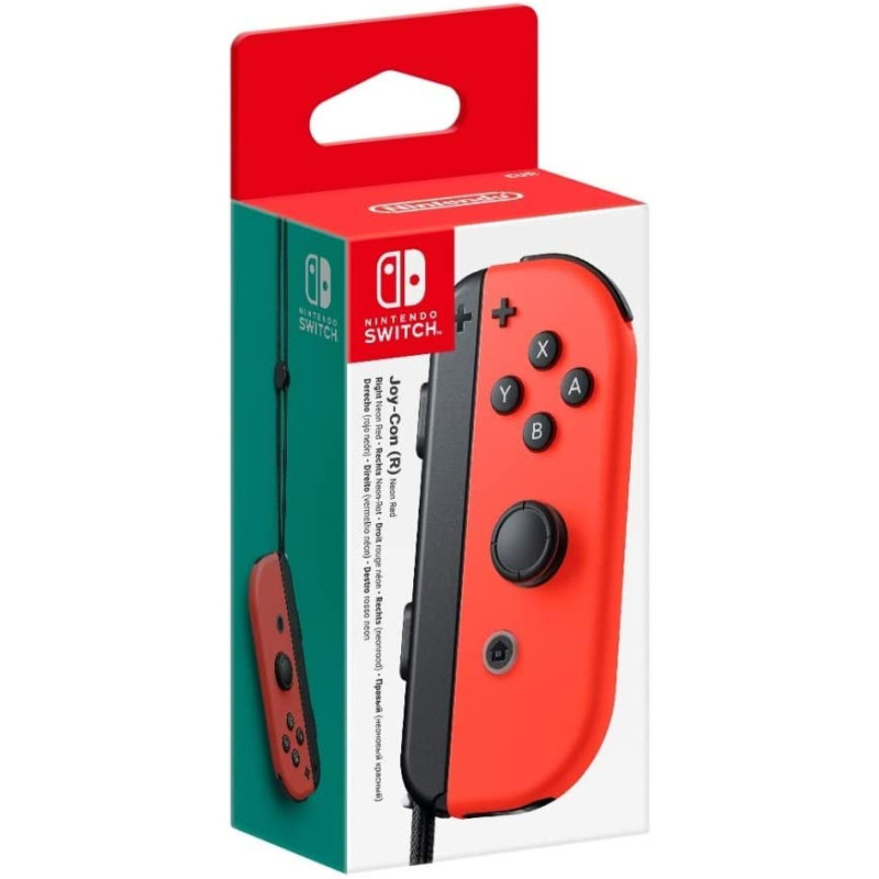 Joy-Con Rouge Neon Droit R
