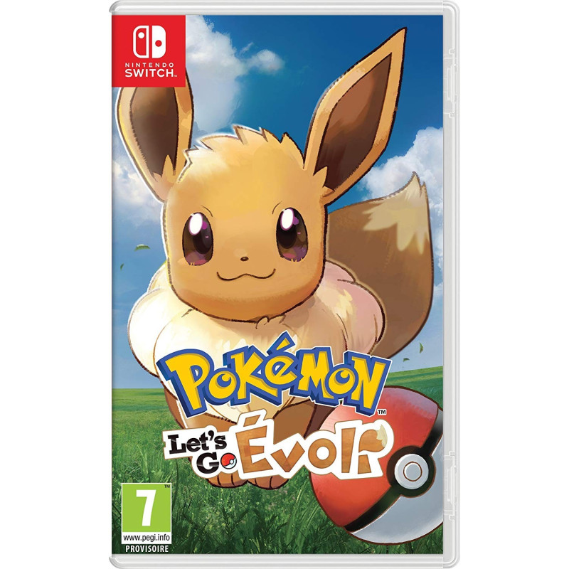 Pokémon Let's Go Evoli Switch