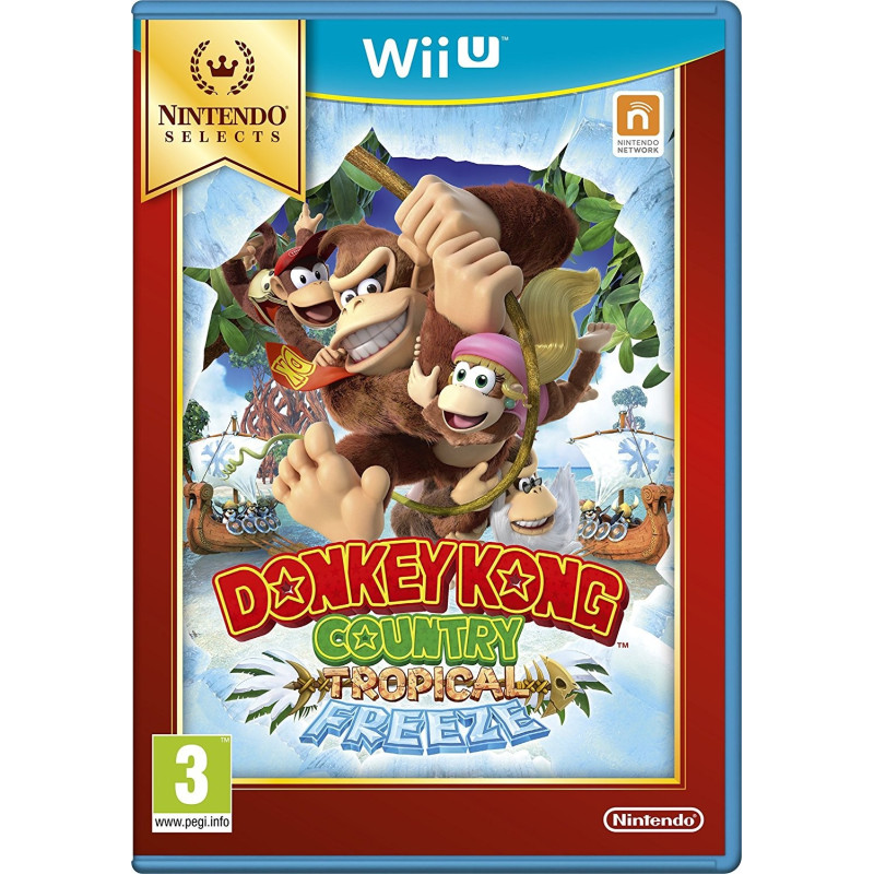 Donkey Kong Country Tropical Freeze Selects Wii U