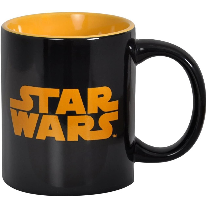 Mug Star Wars Noir Jaune