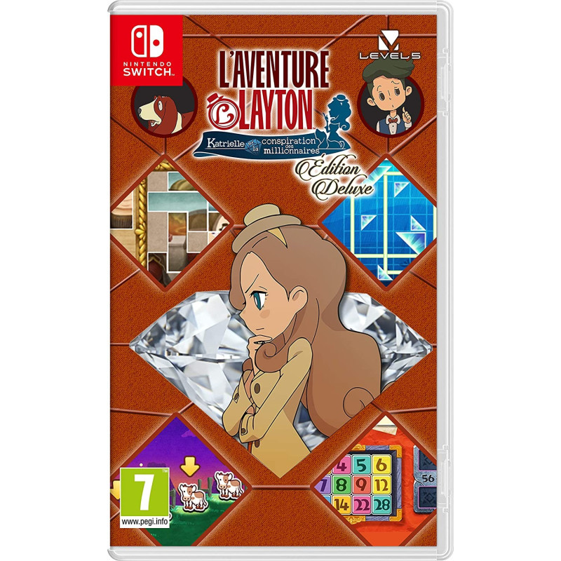 L'Aventure Layton Katrielle et la Conspiration des Millionnaires Édition Deluxe
