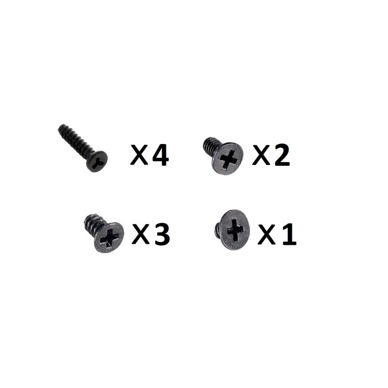Kit De Vis Maintien Coque Arrière Nintendo Switch