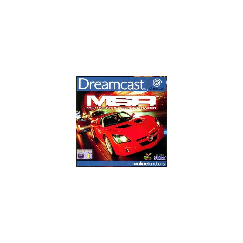 MRS Metropolis Street Racer Dreamcast